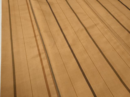 平和屋着物●上質な紬 縞 正絹 逸品 CAAZ3212yc