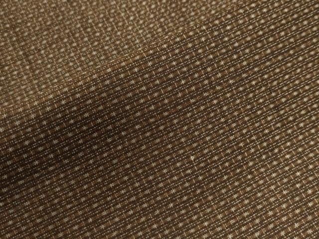平和屋着物●男性　紬　アンサンブル　亀甲柄　正絹　逸品　CAAZ3273yc