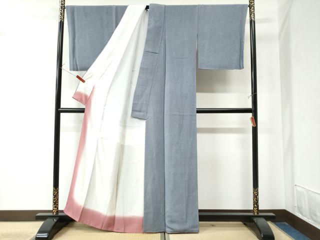 平和屋着物●江戸小紋 鮫小紋柄 正絹 逸品 未使用 CAAZ3298yc