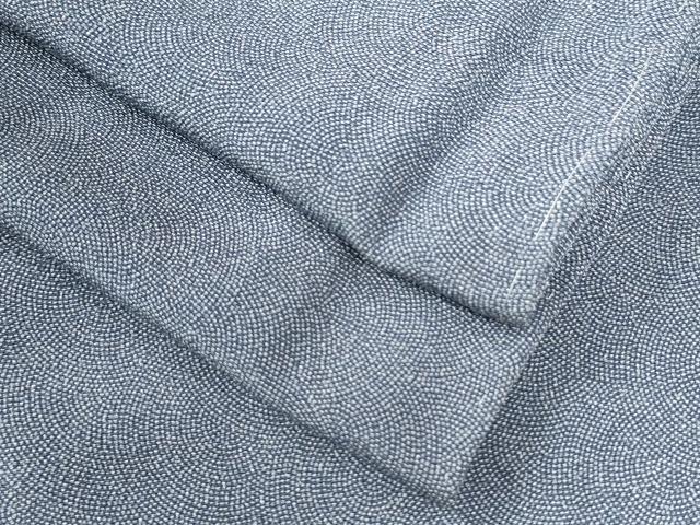 平和屋着物●江戸小紋 鮫小紋柄 正絹 逸品 未使用 CAAZ3298yc