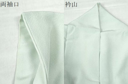 平和屋着物●豪華色留袖　地紙鶴秋草文　金彩　正絹　逸品　CAAZ3329yc
