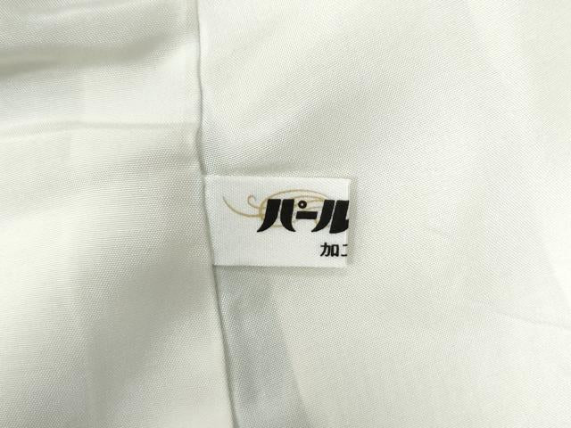 平和屋着物●豪華色留袖　地紙鶴秋草文　金彩　正絹　逸品　CAAZ3329yc