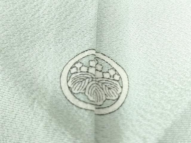 平和屋着物●豪華色留袖　地紙鶴秋草文　金彩　正絹　逸品　CAAZ3329yc