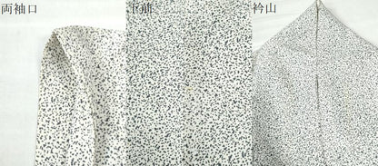 平和屋着物●訪問着 縞 葡萄花唐草文 たたき染め 正絹 逸品 CAAZ3341yc