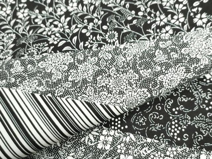 平和屋着物●訪問着 縞 葡萄花唐草文 たたき染め 正絹 逸品 CAAZ3341yc