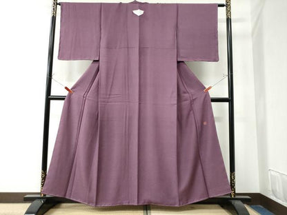平和屋着物●江戸小紋　草木染　鮫小紋柄　正絹　逸品　未使用　CAAZ3361yc