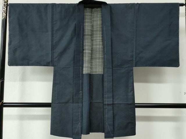 平和屋着物●男性 本場大島紬 アンサンブル 吉祥文 正絹 逸品 未使用 CAAZ3402yc