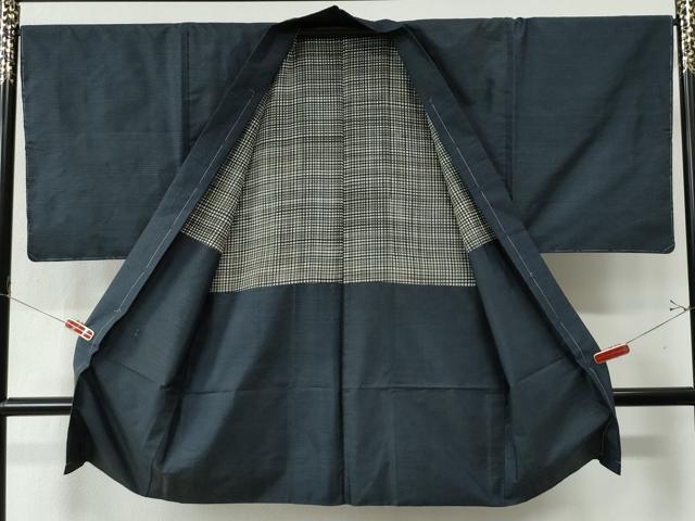 平和屋着物●男性 本場大島紬 アンサンブル 吉祥文 正絹 逸品 未使用 CAAZ3402yc