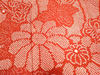 平和屋着物●豪華振袖 総絞り 草花文 正絹 逸品 未使用 CAAZ3415yc
