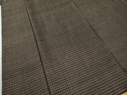 平和屋着物●男性 本場大島紬 アンサンブル 吉祥文 正絹 逸品 未使用 CAAZ3439yc