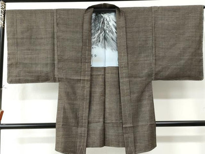 平和屋着物●男性 本場大島紬 アンサンブル 吉祥文 正絹 逸品 未使用 CAAZ3439yc