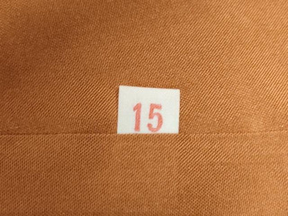 平和屋着物●本場大島紬　7マルキ　短冊重ね草花文　正絹　逸品　CAAZ3445yc