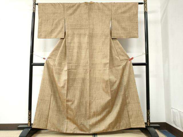 平和屋着物●上質な紬 霞文 正絹 逸品 CAAZ3459yc