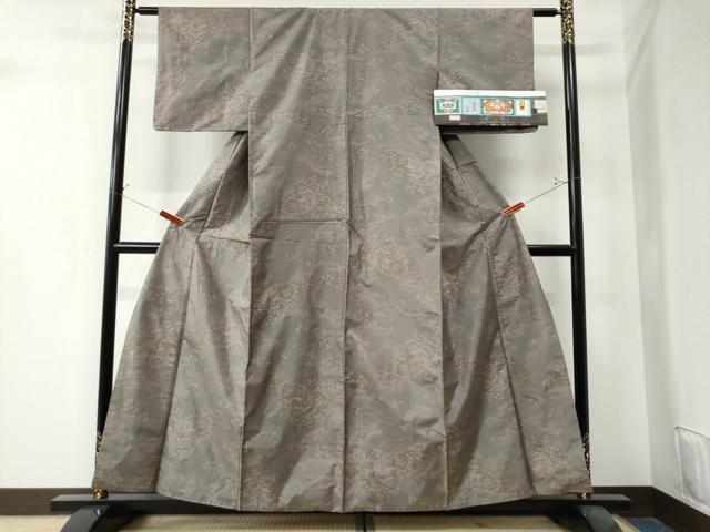 平和屋着物●本場大島紬 7マルキ 風景文 大山謹製 証紙付き 正絹 逸品 CAAZ3463yc