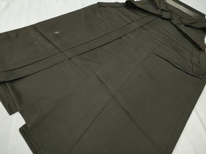 平和屋着物●男性 馬乗り袴 縞 正絹 逸品 CAAZ3470yc