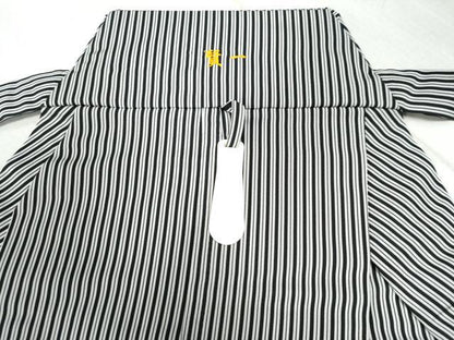 平和屋着物●男性 馬乗り袴 間道 正絹 逸品 CAAZ3471yc