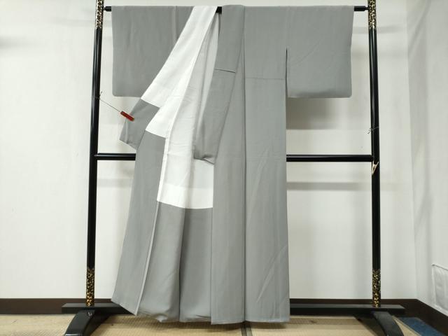 平和屋着物●上質な色無地 潤色 正絹 逸品 CAAZ3477yc