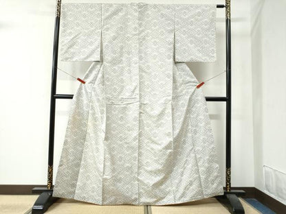 平和屋着物●本場村山大島紬 天井花文 正絹 逸品 CAAZ3535yc