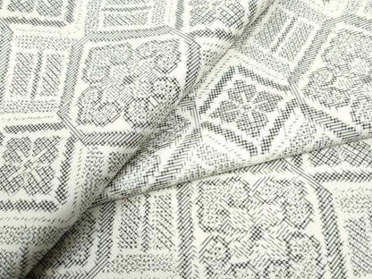 平和屋着物●本場村山大島紬 天井花文 正絹 逸品 CAAZ3535yc