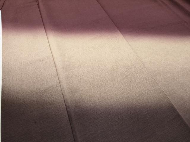 平和屋着物●訪問着　霞文　暈し染め　正絹　逸品　CAAZ3553yc