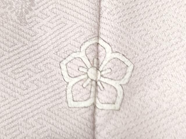 平和屋着物●訪問着 総刺繍 吹き寄せ橘花文 金糸 正絹 逸品 CAAZ3574yc