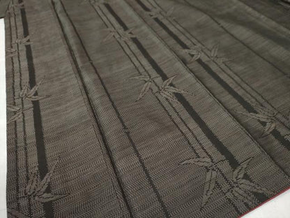 平和屋着物●本場大島紬 笹竹文 正絹 逸品 CAAZ3596yc