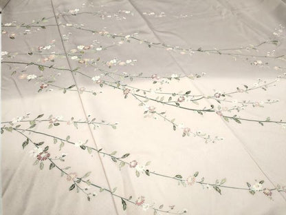 平和屋着物●訪問着　枝花文　暈し染め　正絹　逸品　CAAZ3601yc