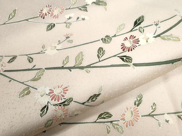平和屋着物●訪問着　枝花文　暈し染め　正絹　逸品　CAAZ3601yc