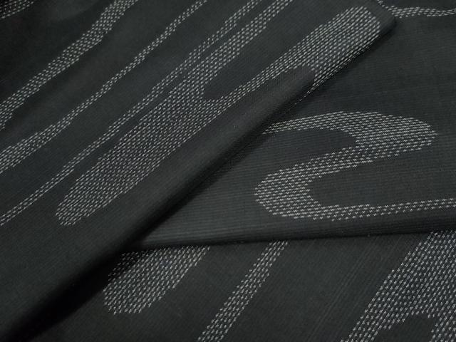 平和屋着物●本場大島紬　霞文　正絹　逸品　CAAZ3602yc