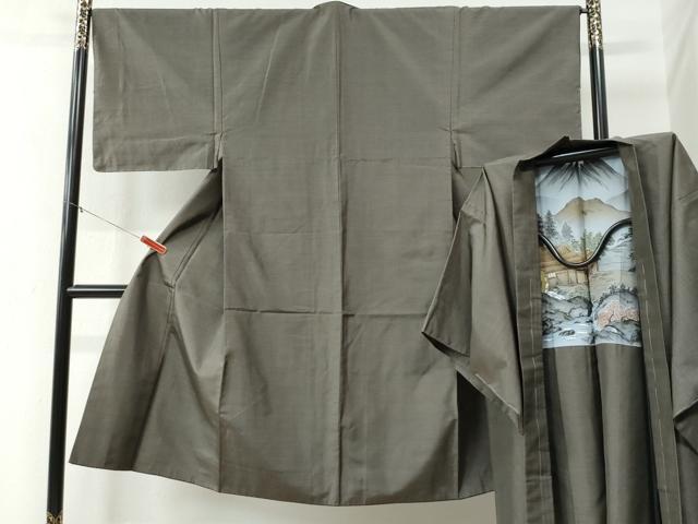 平和屋着物●男性 本場大島紬 アンサンブル 80亀甲 総詰め 正絹 逸品 未使用 CAAZ3622yc