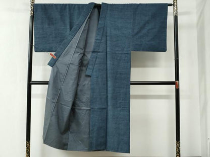 平和屋着物●男性 紬 アンサンブル 霞文 正絹 逸品 CAAZ3623yc
