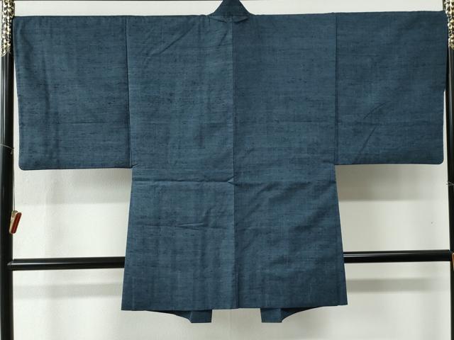平和屋着物●男性 紬 アンサンブル 霞文 正絹 逸品 CAAZ3623yc