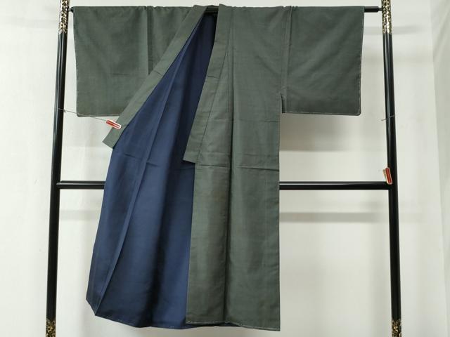 平和屋着物●男性　本場大島紬　アンサンブル　80亀甲　総詰め　正絹　逸品　未使用　CAAZ3624yc