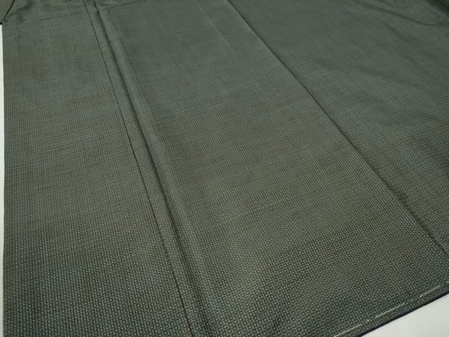 平和屋着物●男性　本場大島紬　アンサンブル　80亀甲　総詰め　正絹　逸品　未使用　CAAZ3624yc