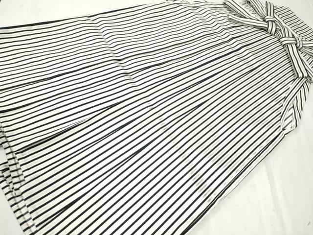 平和屋着物●男性　行灯袴　間道　銀糸　CAAZ3636yc 平和屋着物○男性 行灯袴 間道 銀糸 CAAZ3636yc