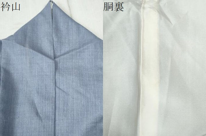 平和屋着物●本場結城紬 重要無形文化財 色無地 紅碧色 正絹 逸品 CAAZ3704yc