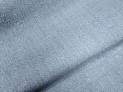 平和屋着物●本場結城紬 重要無形文化財 色無地 紅碧色 正絹 逸品 CAAZ3704yc