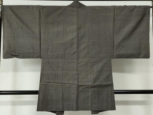 平和屋着物●男性　本場大島紬　アンサンブル　吉祥文　正絹　逸品　CAAZ3725yc