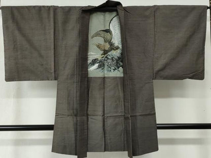 平和屋着物●男性　本場大島紬　アンサンブル　吉祥文　正絹　逸品　CAAZ3725yc