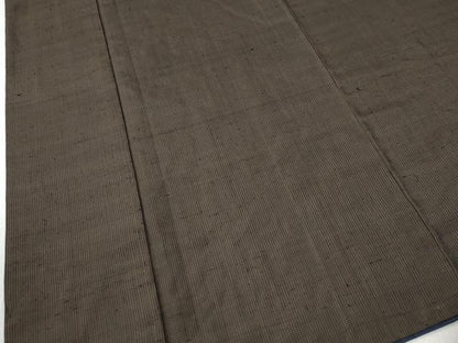 平和屋着物●男性　紬　格子柄　正絹　逸品　CAAZ3750yc