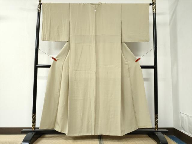 平和屋着物●上質な色無地　木蘭色　ますいわ屋扱い　正絹　逸品　CAAZ3771yc