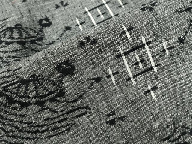 平和屋着物●上質な紬　宝尽くし　正絹　逸品　CAAZ3824yc
