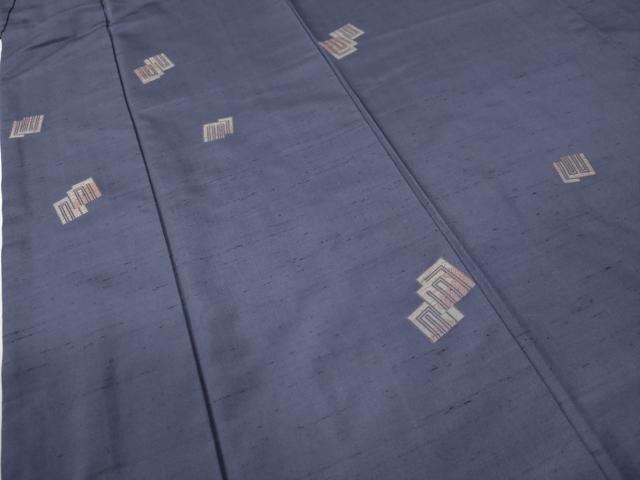平和屋着物●京の名門・菱屋六右ェ門　紬　源氏香　正絹　逸品　CAAZ3843yc