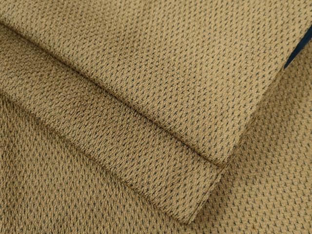 平和屋着物●本塩沢　蚊絣　正絹　逸品　CAAZ3849yc