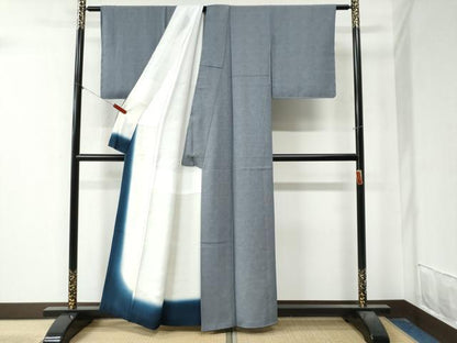 平和屋着物●江戸小紋　鮫小紋柄　正絹　逸品　未使用　CAAZ3870yc