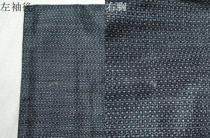 平和屋着物●男性　本場大島紬　80亀甲　総詰め　正絹　逸品　CAAZ3894yc