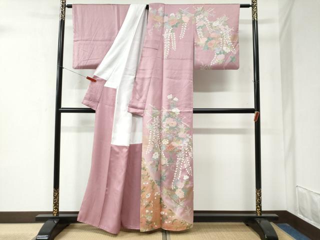平和屋着物●訪問着　総刺繍　駒刺繍　花車　牡丹　暈し染め　金糸　正絹　逸品　CABE2639yc 2026年最新】Yahoo!オークション -総刺繍 訪問着の中古品・新品・未