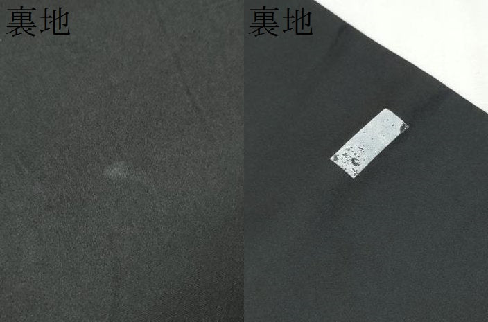平和屋着物●六通柄袋帯 唐織 地紙草花文 黒地 金糸 正絹 逸品 CAAZ4018hy