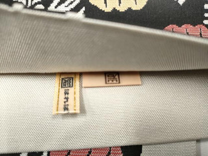 平和屋着物●六通柄袋帯 佳染 枝葉文 ますいわ屋扱い 正絹 逸品 CAAZ4035hy