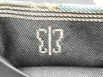 平和屋着物●六通柄 本袋帯 エ霞花蝶文 金糸 正絹 逸品 CAAZ4247hy